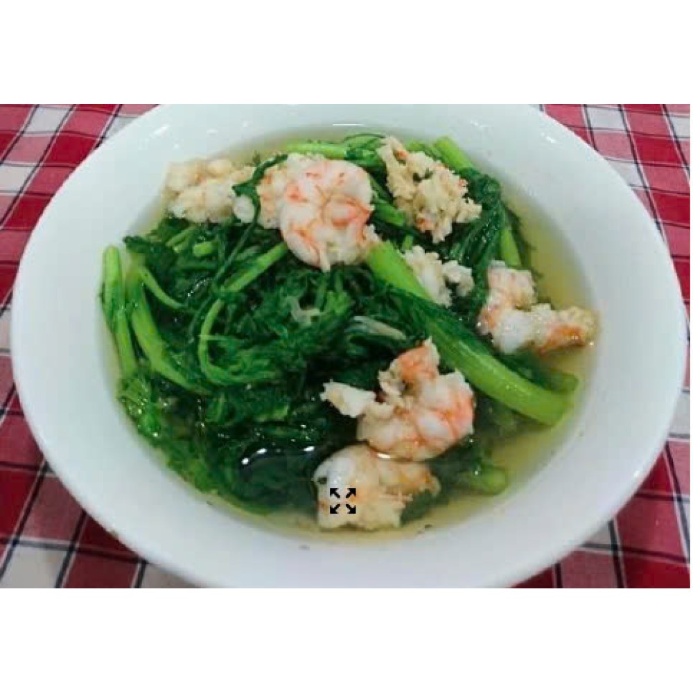 Canh Tần Ô Tôm Bằm 