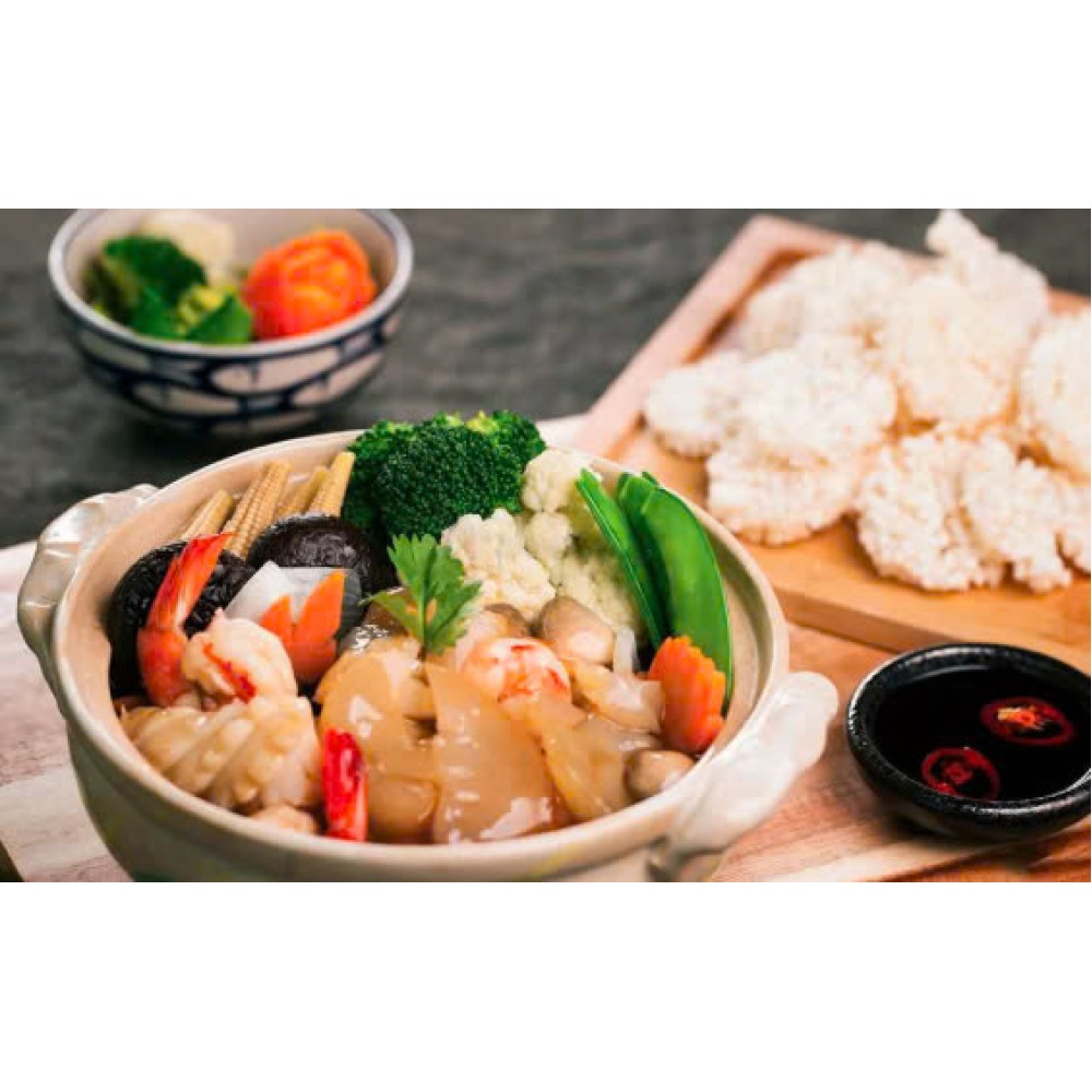 Hải Sâm Cơm Cháy Tay Cầm 