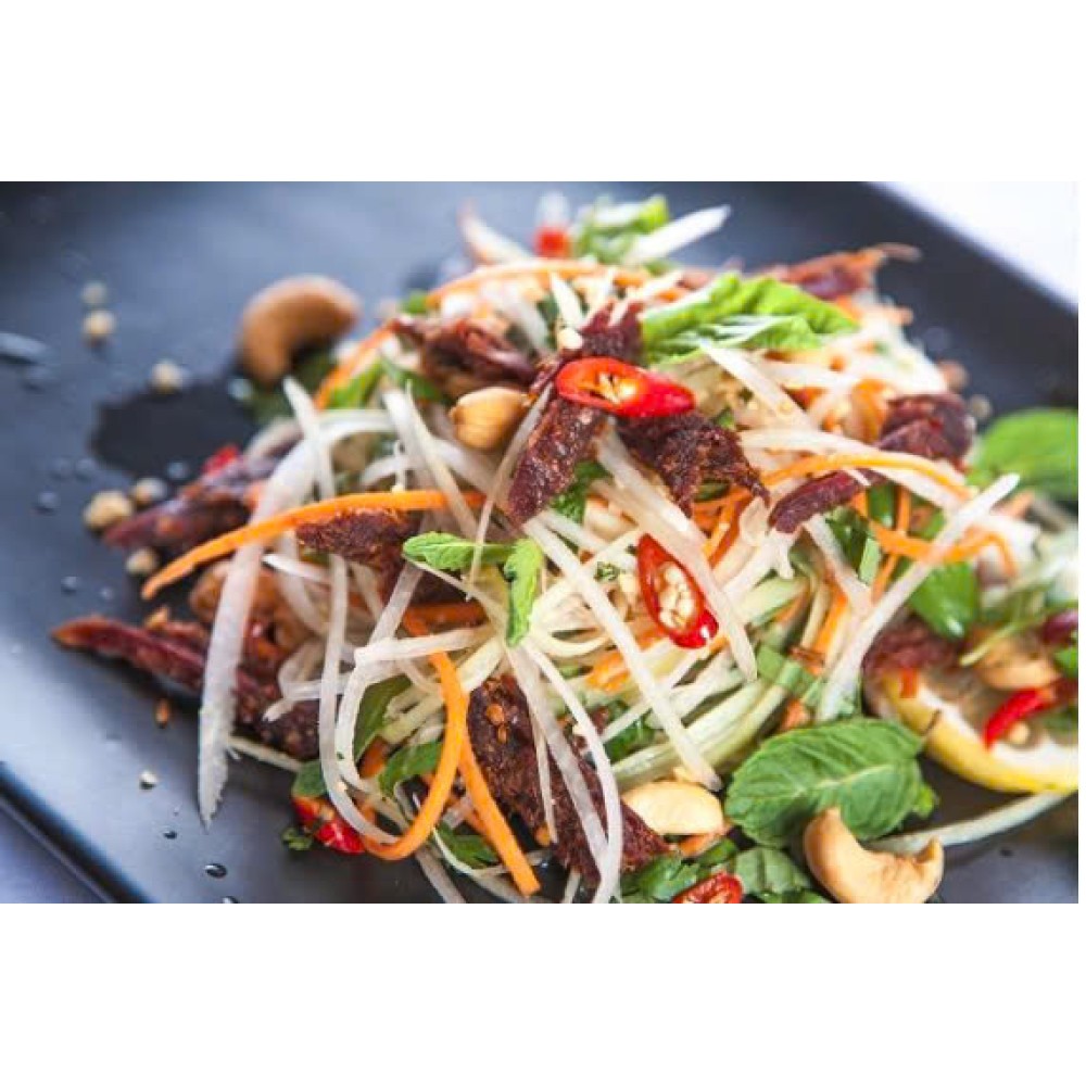 Gỏi Bò Một Nắng Đu Đủ